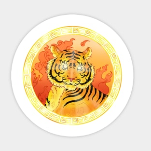 Year of the Tiger Fire Element Sticker